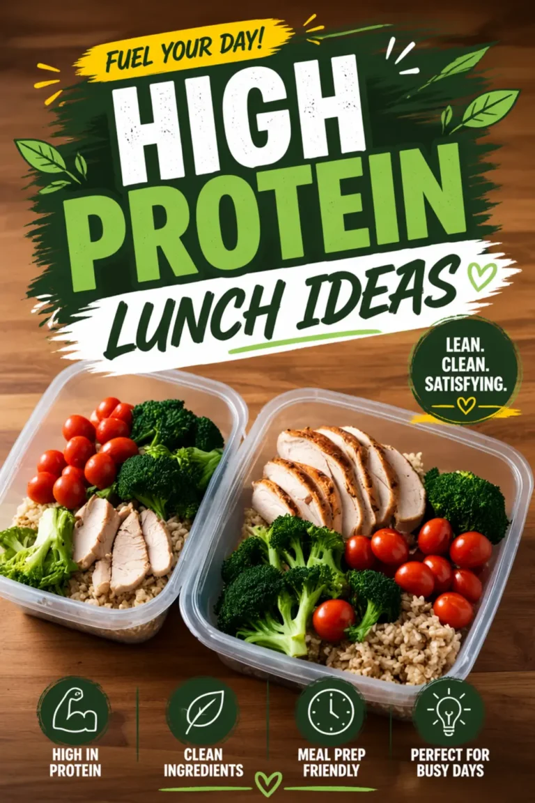 High Protein Lunch Ideas