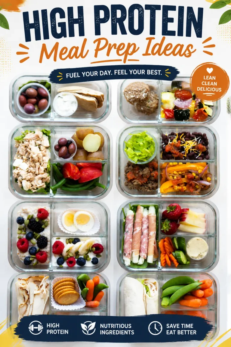 High Protein Meal Prep Ideas