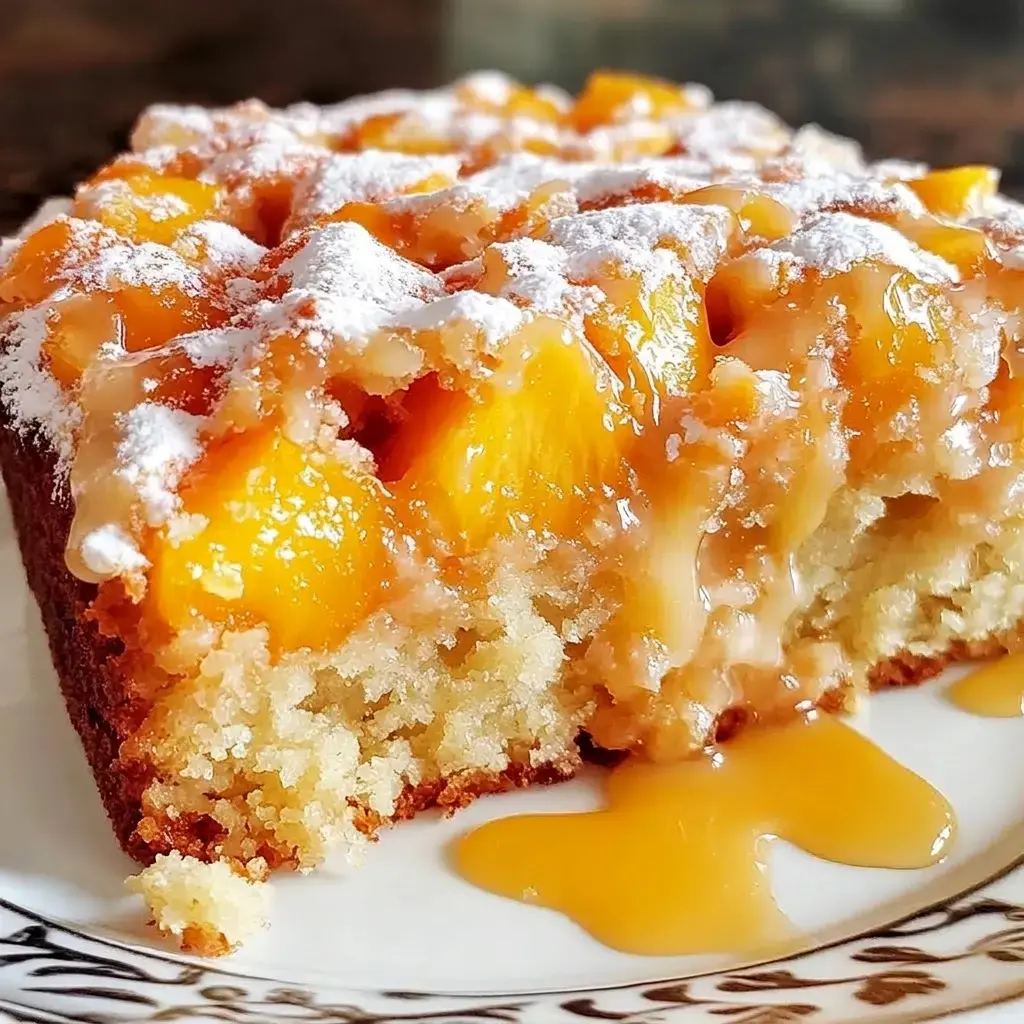Irresistible Summer Peach Cake With Easy Peach Glaze 3 What Is Irresistible Summer Peach Cake?