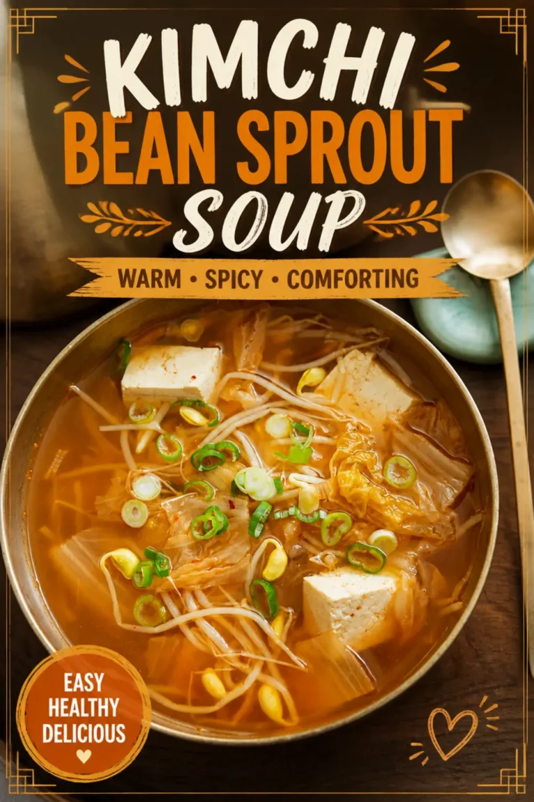 Kimchi Bean Sprout Soup
