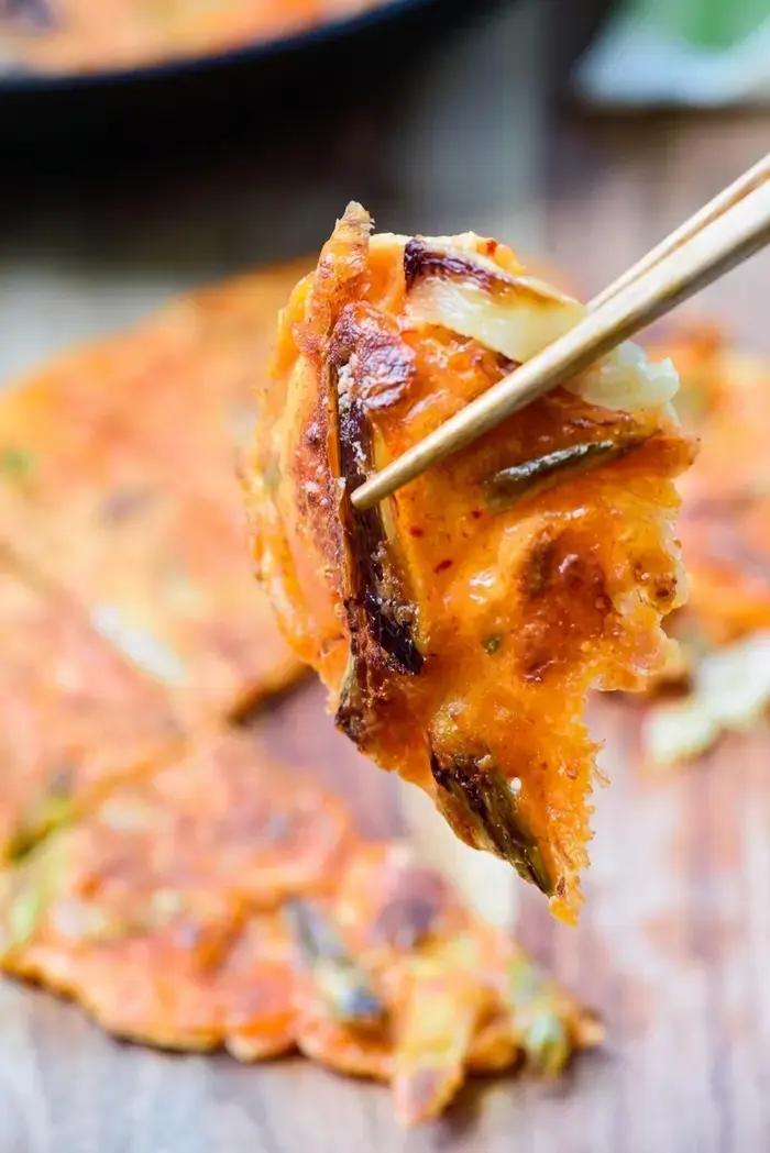 Kimchi Jeon Kimchi Pancake, Kimchi pancake batter