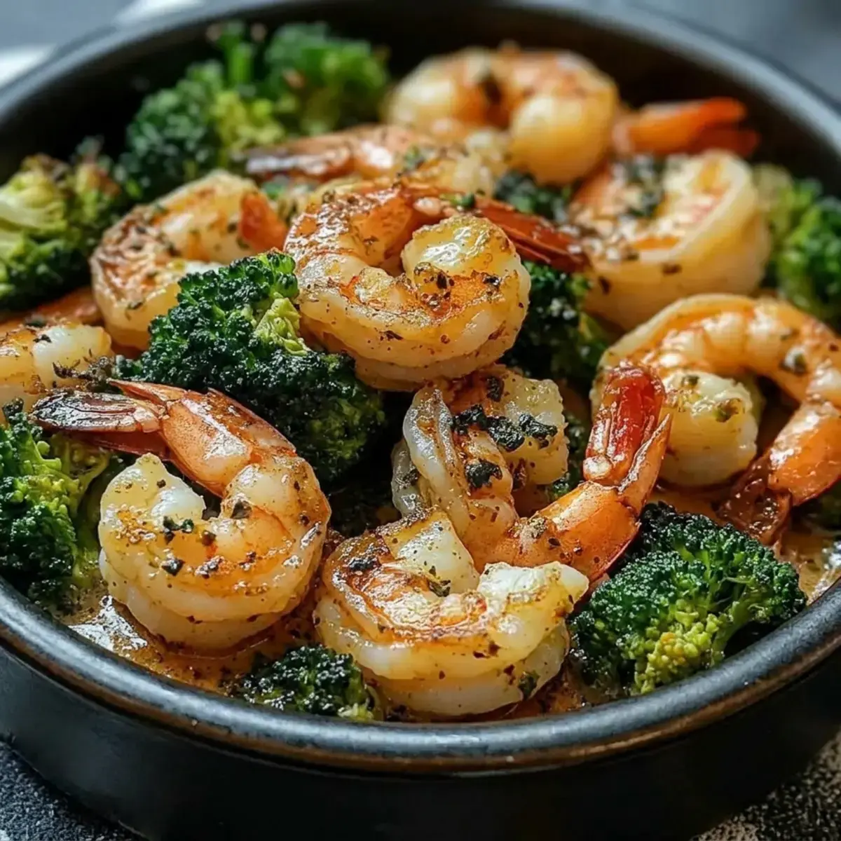 Want Delicious Low Carb Shrimp And Broccoli Tonight? 1 Shrimp broccoli garlic lemon and seasonings