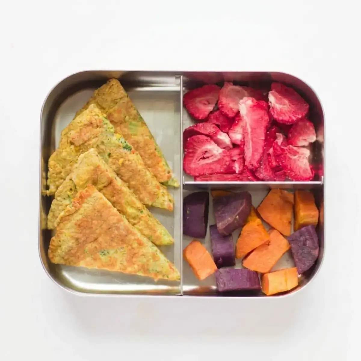 Lunch Box Ideas For Kids: Healthy, Easy School Lunches That Work 17 Lunch Box Ideas For Kids, 15. Vegetable Omelet Lunch Box