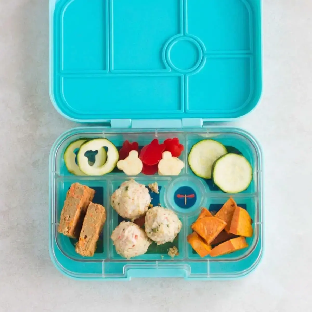 Lunch Box Ideas For Kids: Healthy, Easy School Lunches That Work 19 Lunch Box Ideas For Kids, 17. Turkey Rice Meatballs Lunch Box