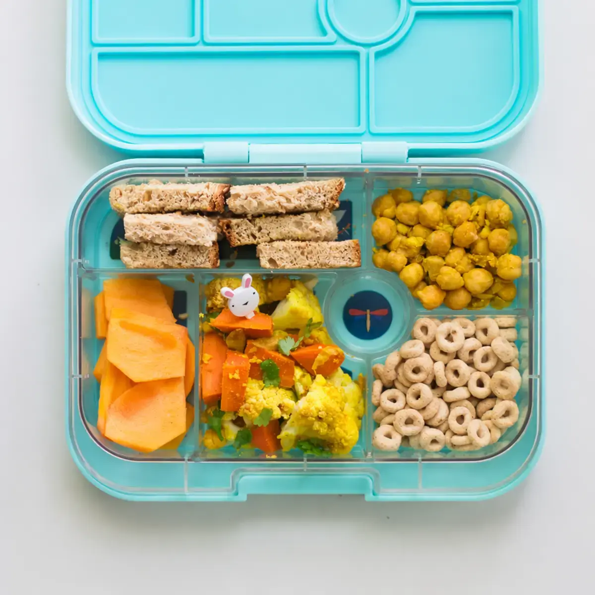 Lunch Box Ideas For Kids: Healthy, Easy School Lunches That Work 7 Lunch Box Ideas For Kids, 5. Roasted Cauliflower and Chickpea Lunch Box