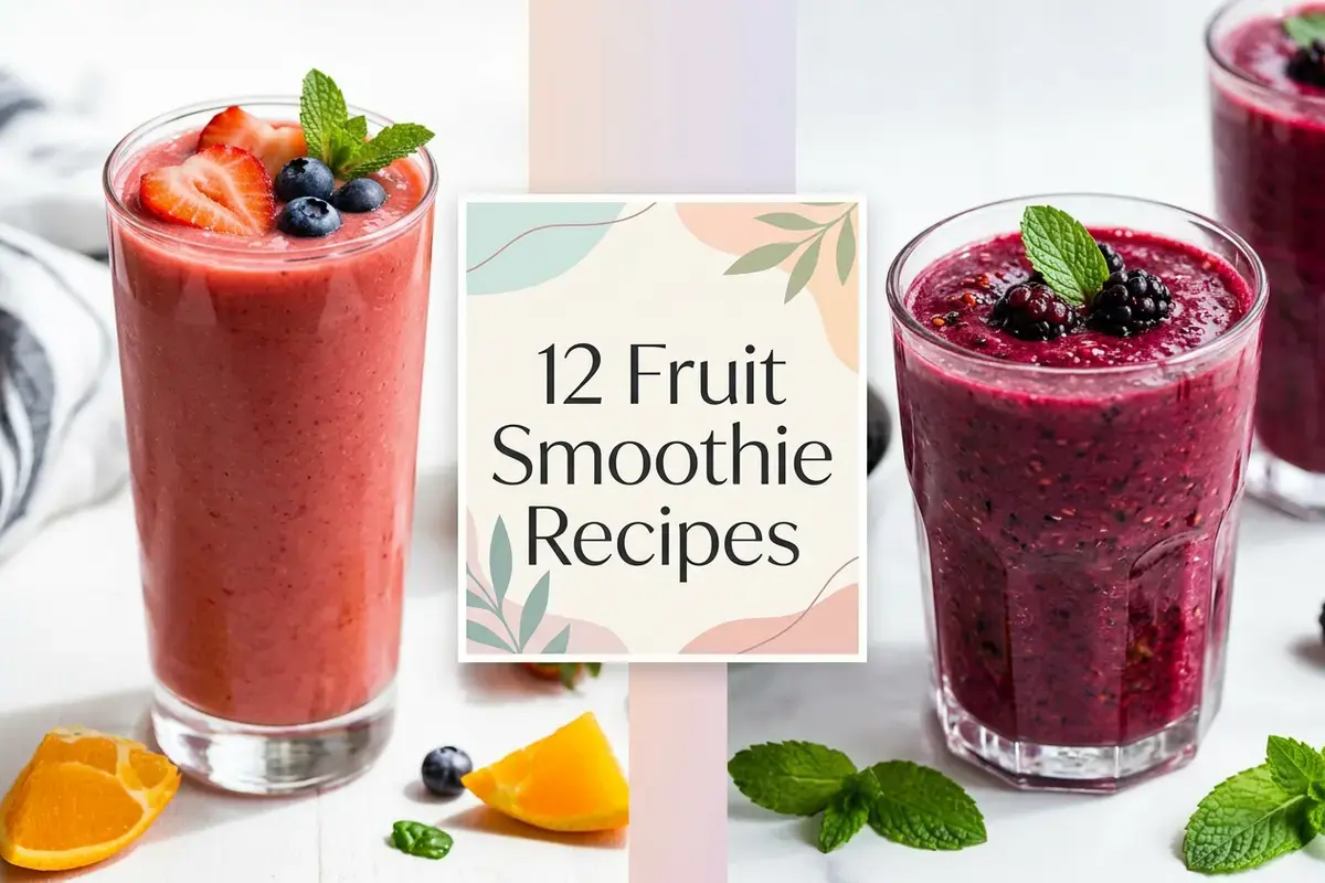 How to Make Smoothie Recipes for Healthy Everyday Blends 5 Make Smoothie, 12 Fruit Smoothie Recipes