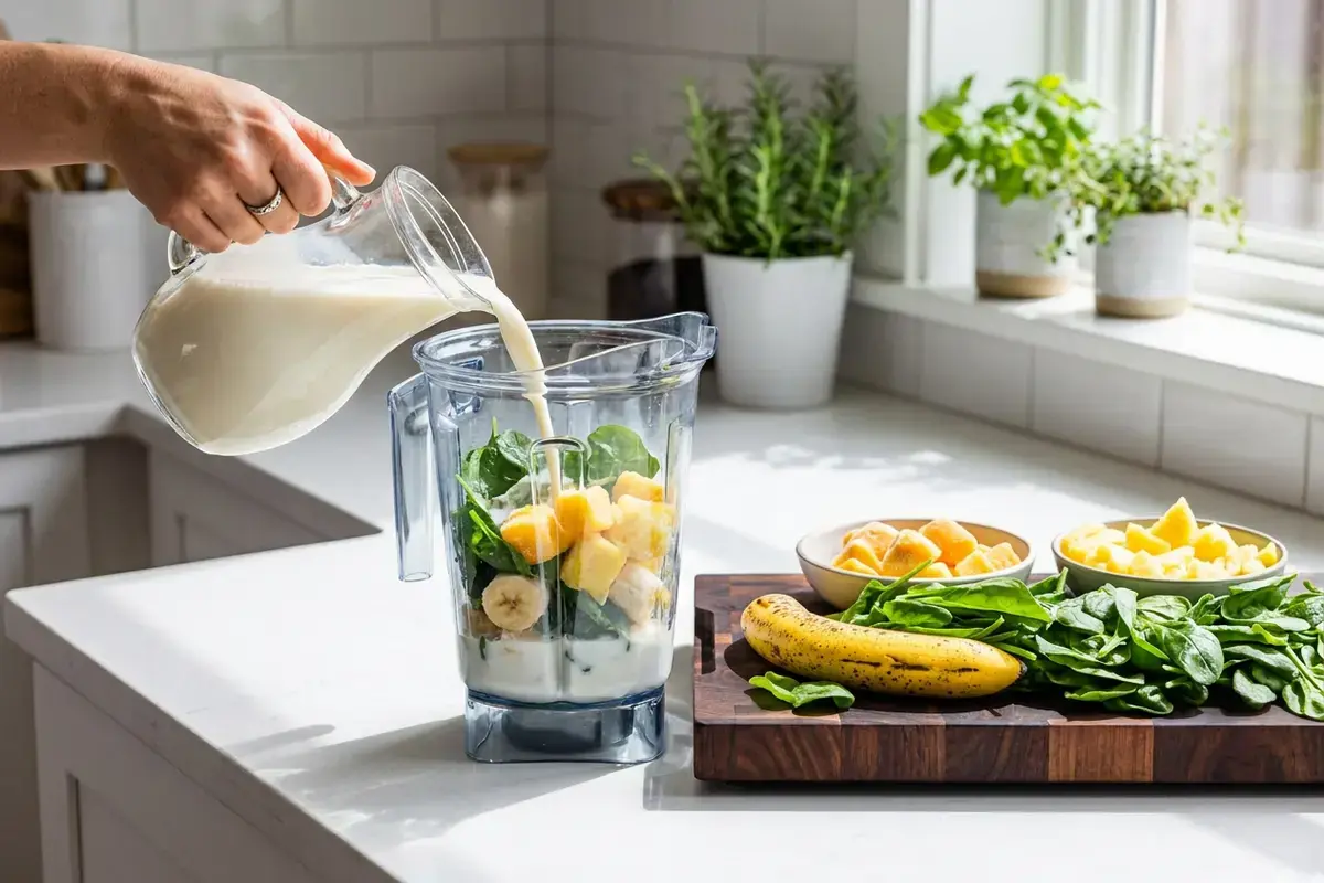Make Smoothie Recipes at Home: 35+ Fresh Ideas 4 Portioned frozen fruit and greens for a smoothie