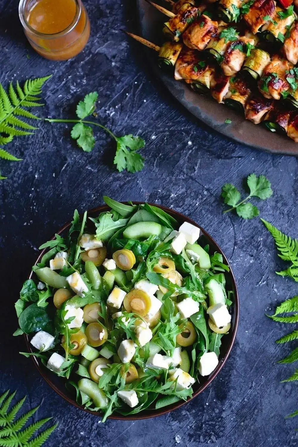 Marynata Do Mies Szaszlyki Drobiowe W Dwoch Odslonach, A Complete Grill Party Menu