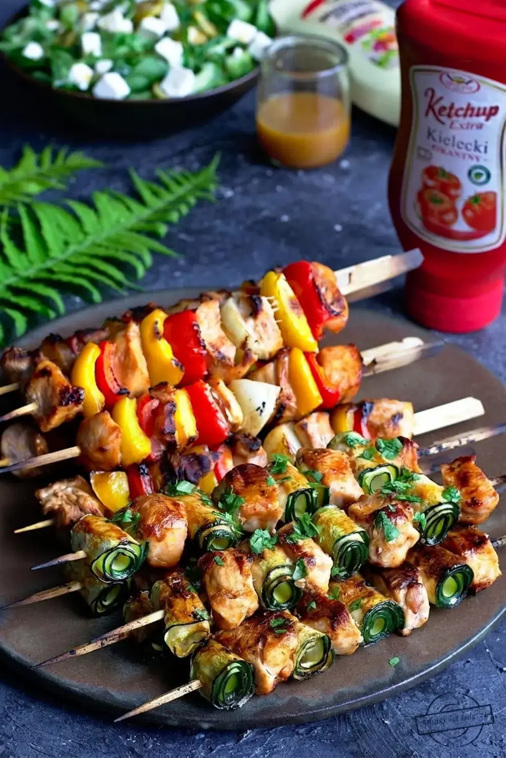 Marynata Do Mies Szaszlyki Drobiowe W Dwoch Odslonach, A Complete Grill Party Menu