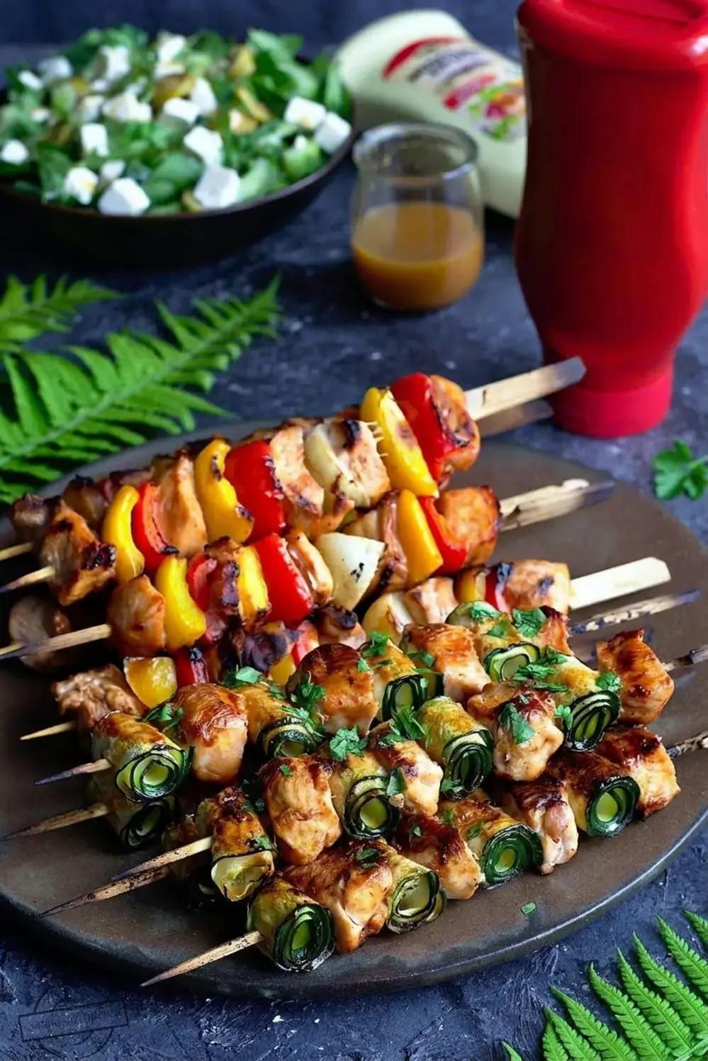 Marynata Do Mies Szaszlyki Drobiowe W Dwoch Odslonach, A Complete Grill Party Menu
