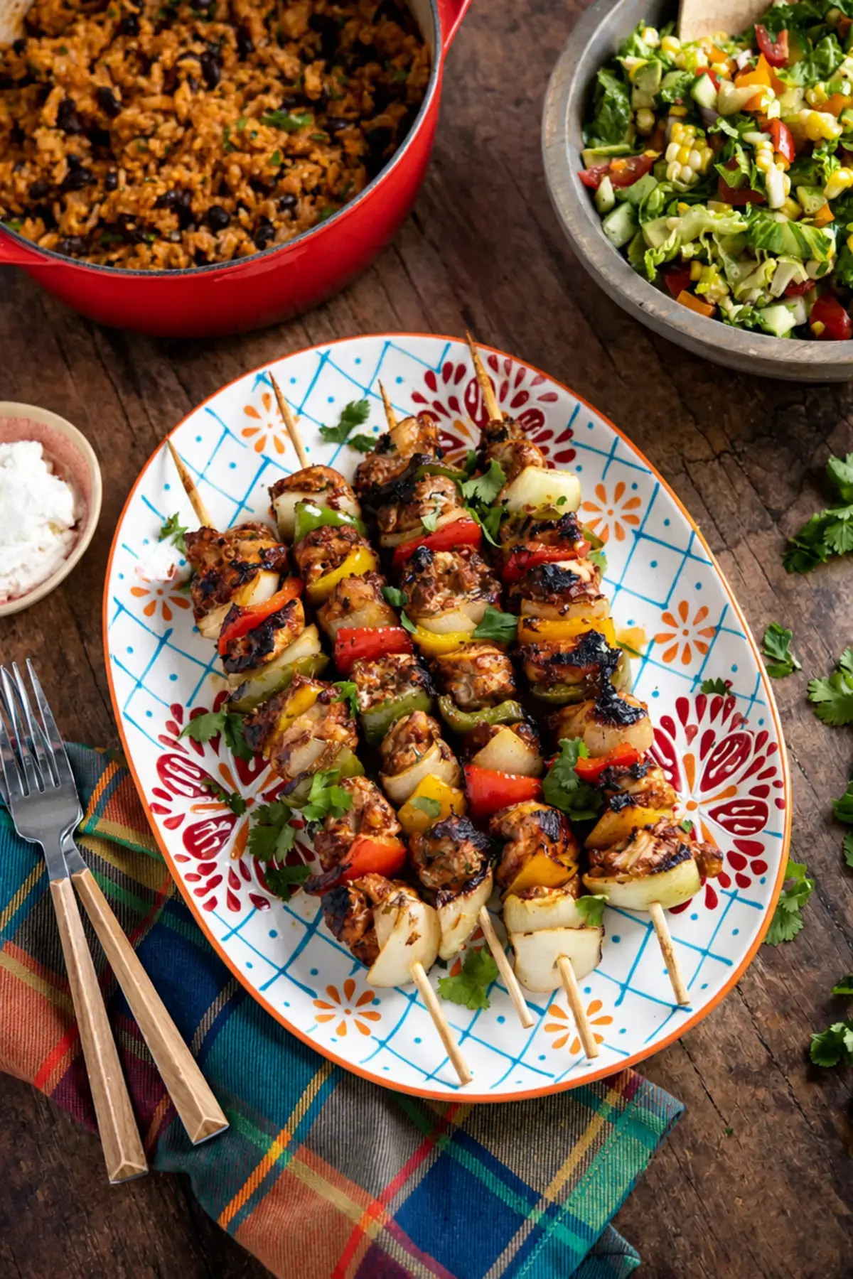 Mexican Barbecue Chicken Skewers for a Flavorful Grill Night 7 Mexican Barbecue, Mexican Chicken Skewers
