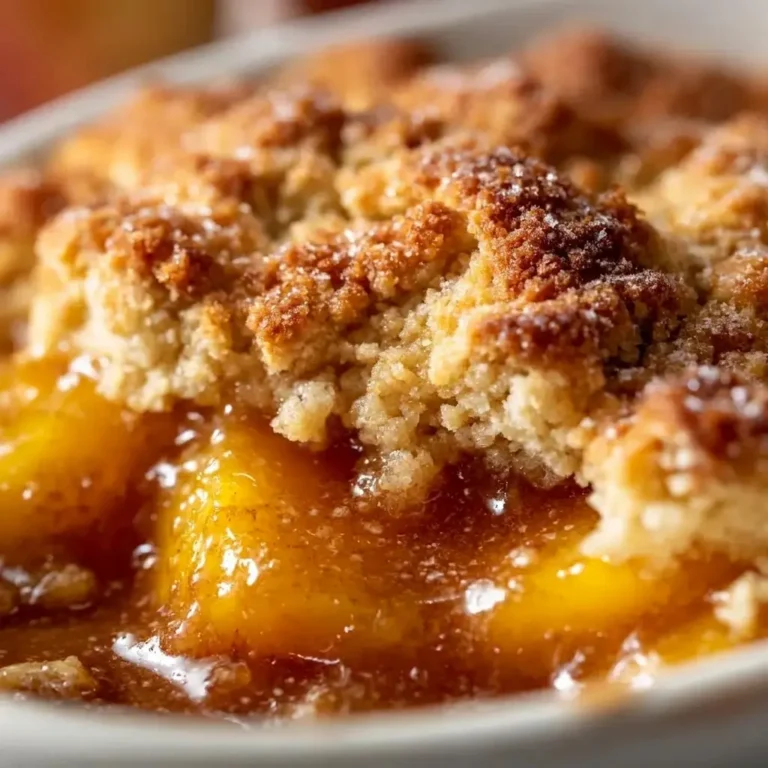Paula Deen Peach Cobbler