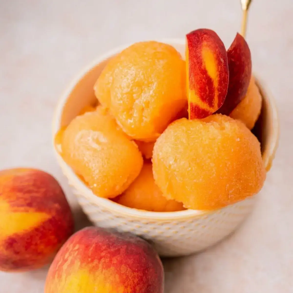 Peach Sorbet Recipe with 4 Ingredients for a Easy Summer Dessert 15 Peach Sorbet, Why You Will Love This Recipe