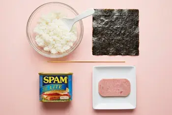 Piggy Spam Musubi Bento, Piggy Spam Musubi Ingredients