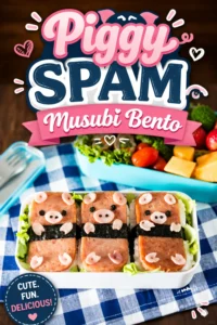 Piggy Spam Musubi Bento
