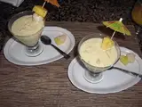 Pina Colada Sin Alcohol Receta Rapida Fid Mocktail 37 Three glasses prepared for nonalcoholic piña colada