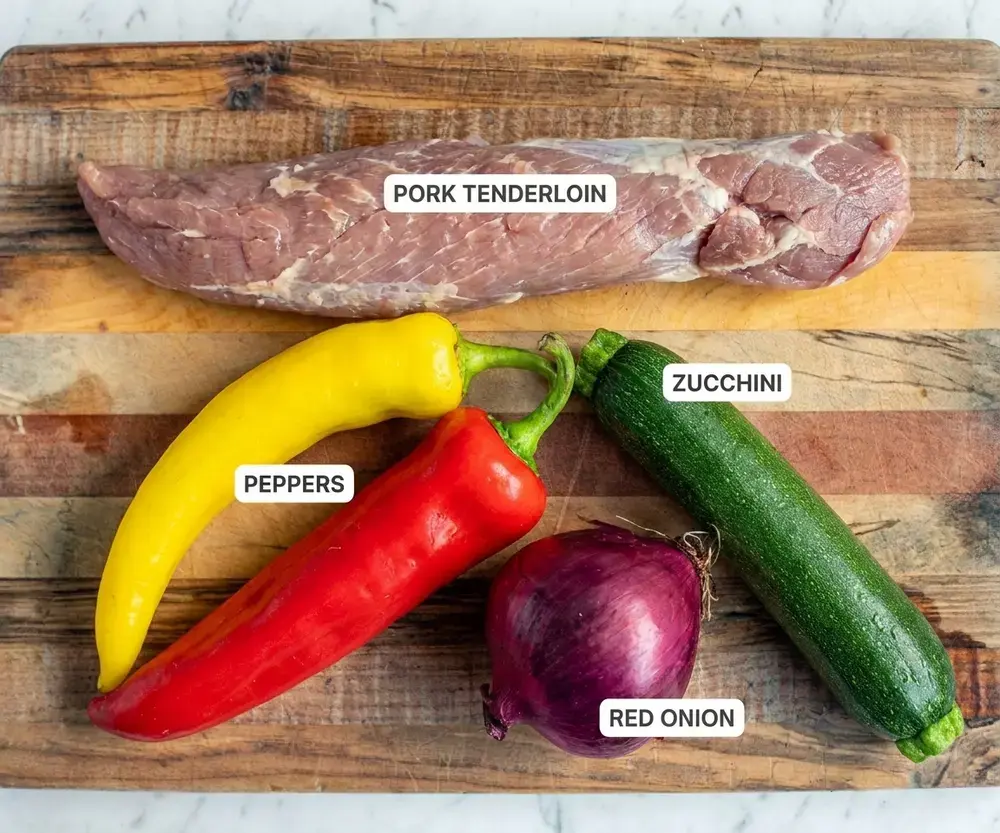Pork Kabobs, How To Make Pork Skewers On BBQ