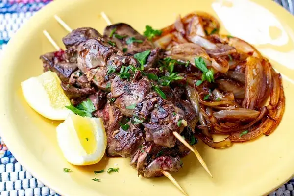 Pork Kabobs with Vegetables and Mediterranean Marinade 16 Pork Kabobs, More Meat Skewers To Try