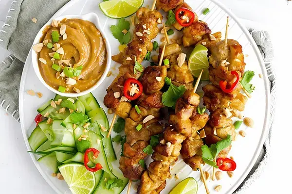 Pork Kabobs with Vegetables and Mediterranean Marinade 17 Pork Kabobs, More Meat Skewers To Try