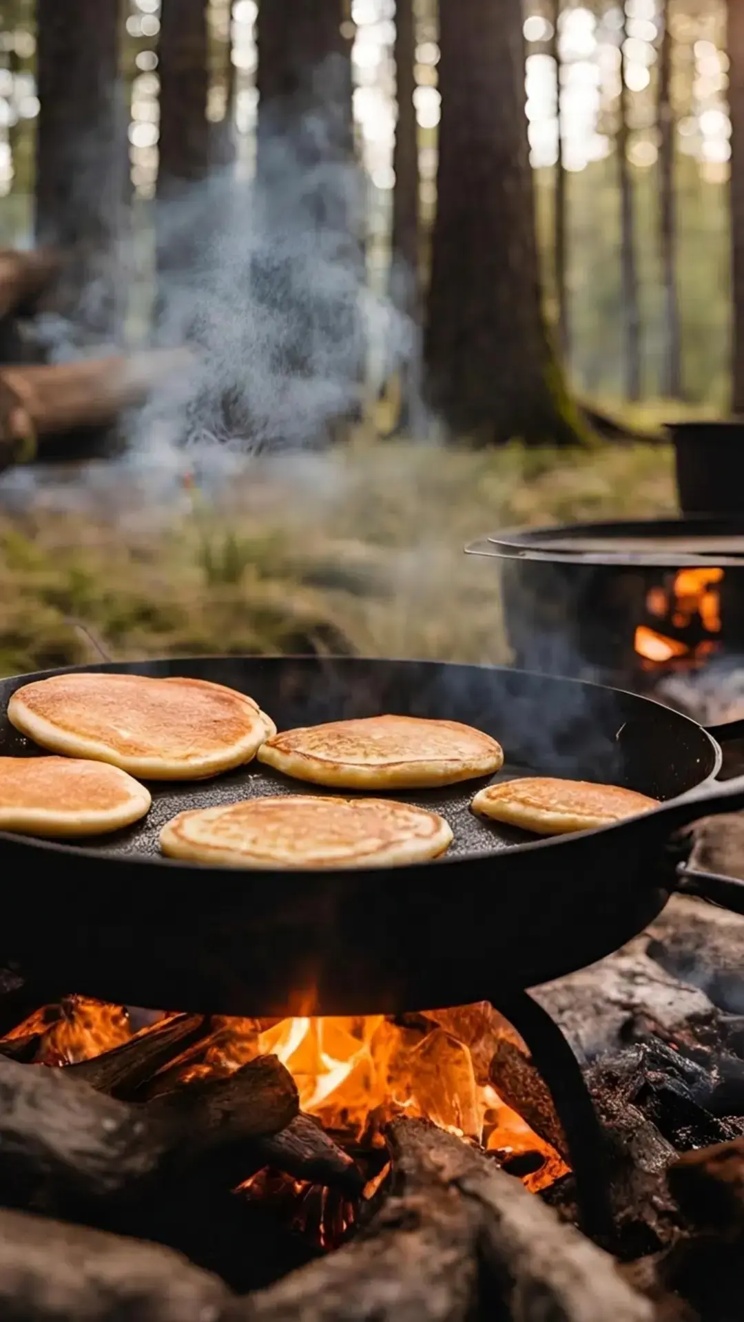 Premade Camping Meals: 45+ Make-Ahead Ideas 18 Pancake batter stored in a bottle for camping