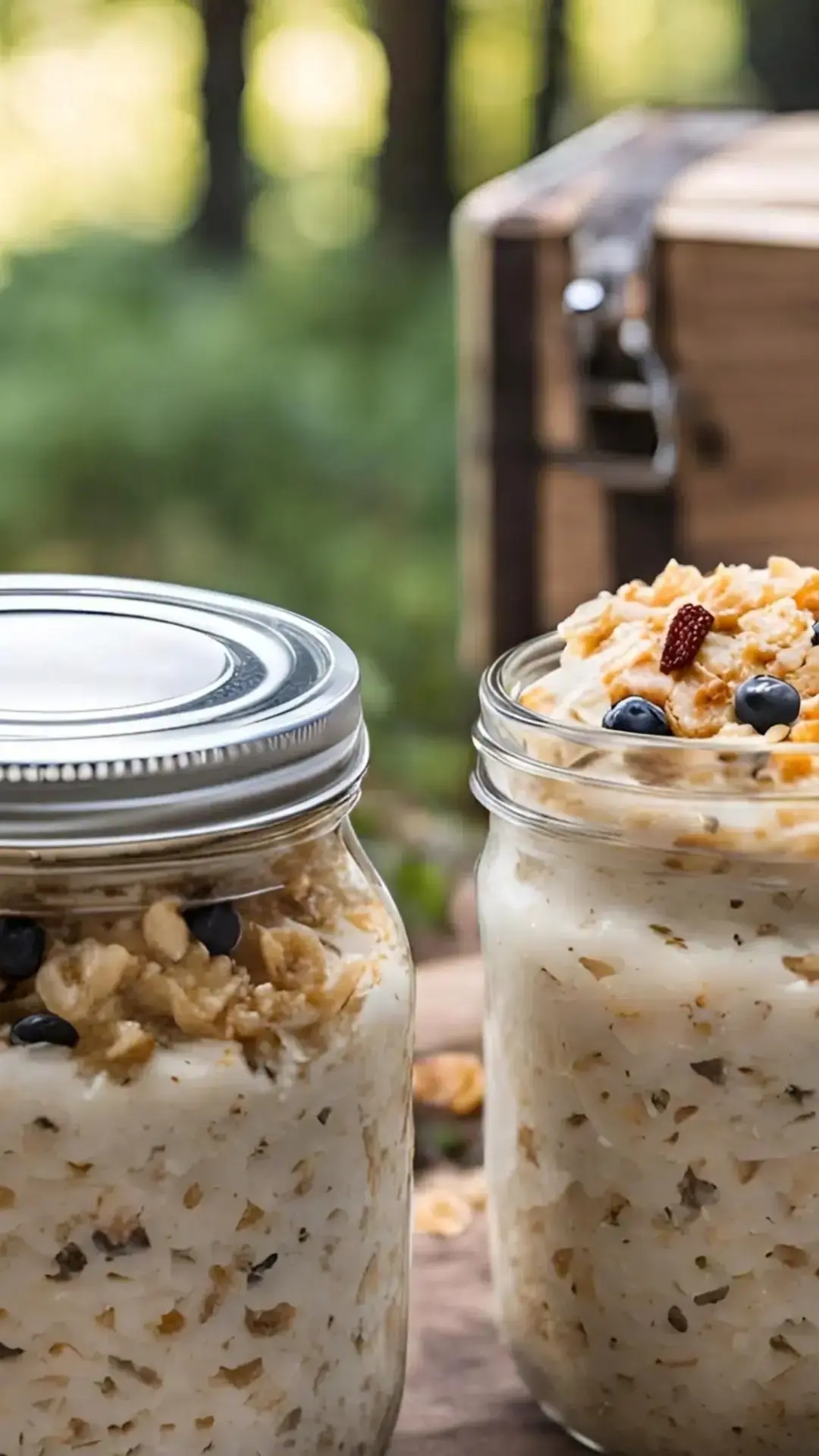 Premade Camping Meals: 45+ Make-Ahead Ideas 16 Overnight oats packed in jars for camping