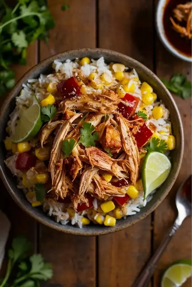 Quick Bento Box Lunches, 23. BBQ Chicken and Corn Salad