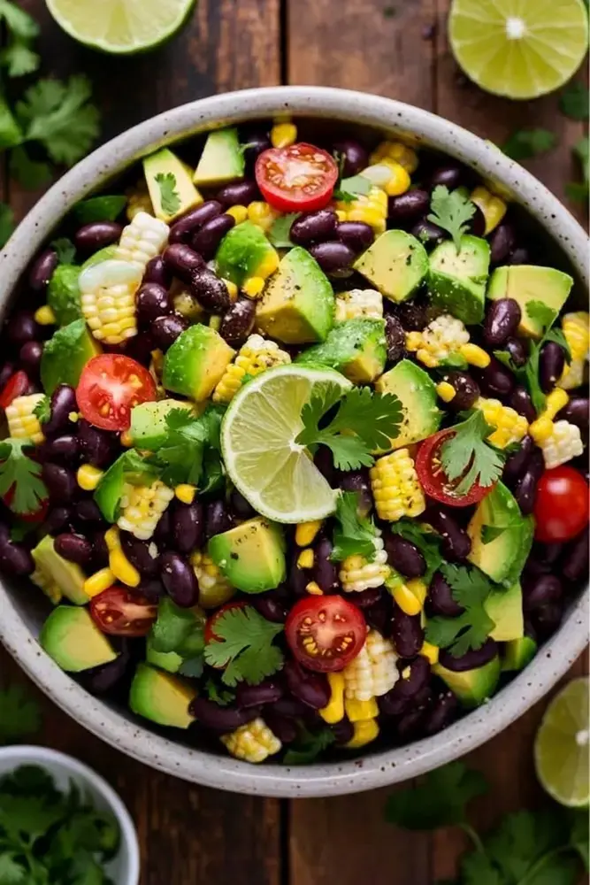Quick Bento Box Lunches, 7. Avocado and Black Bean Salad