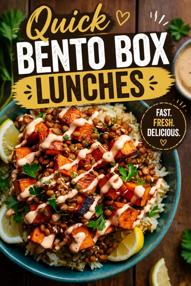 Quick Bento Box Lunches