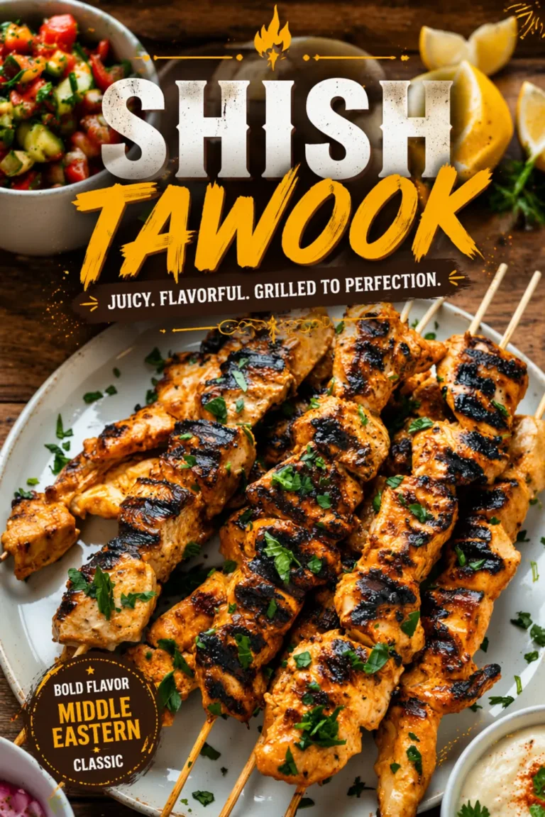 Shish Tawook Classic Lebanese Grilled Chicken Skewers 2 Shish Tawook