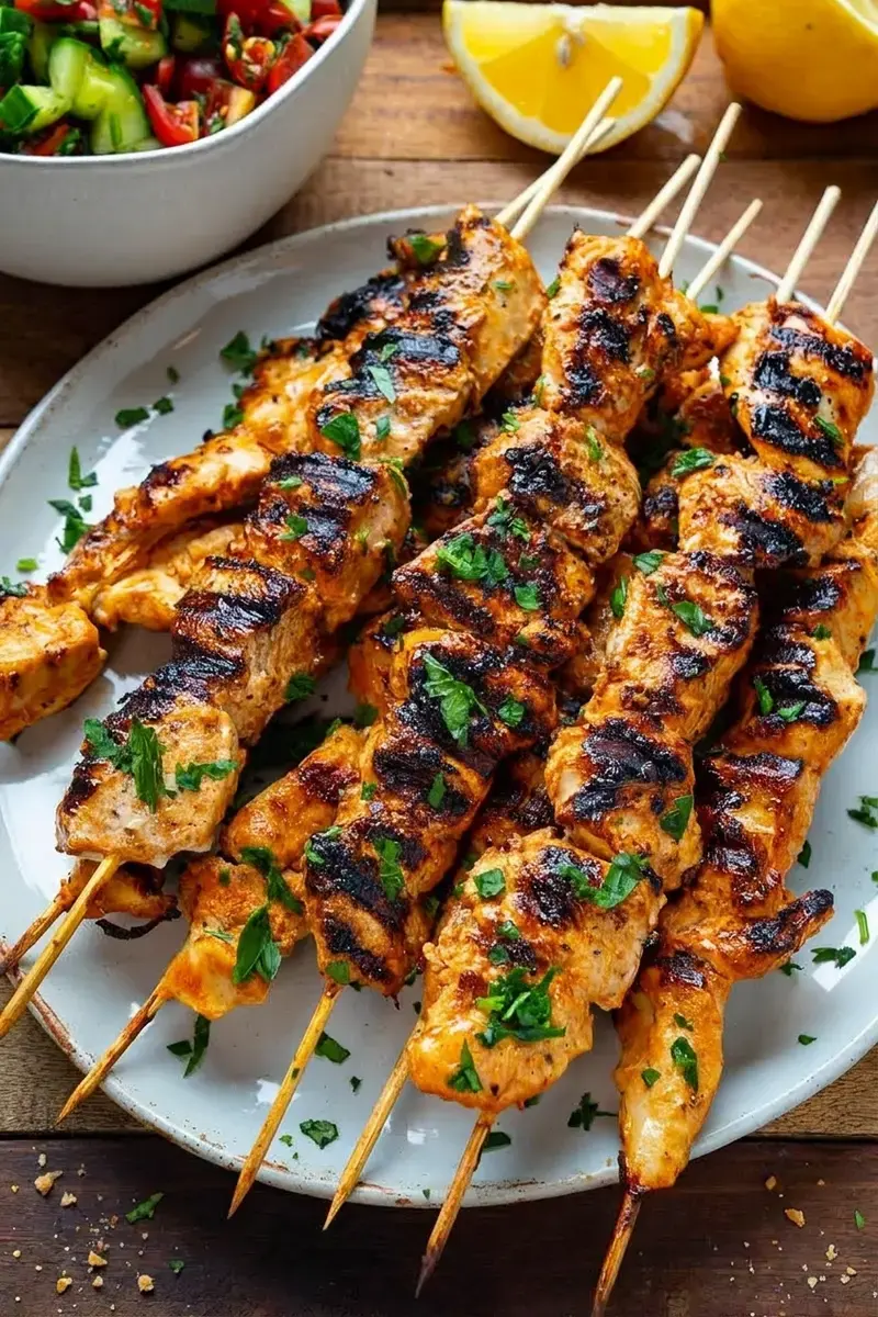 Shish Tawook: How to Make Juicy Lebanese Grilled Chicken Skewers 8 Shish Tawook