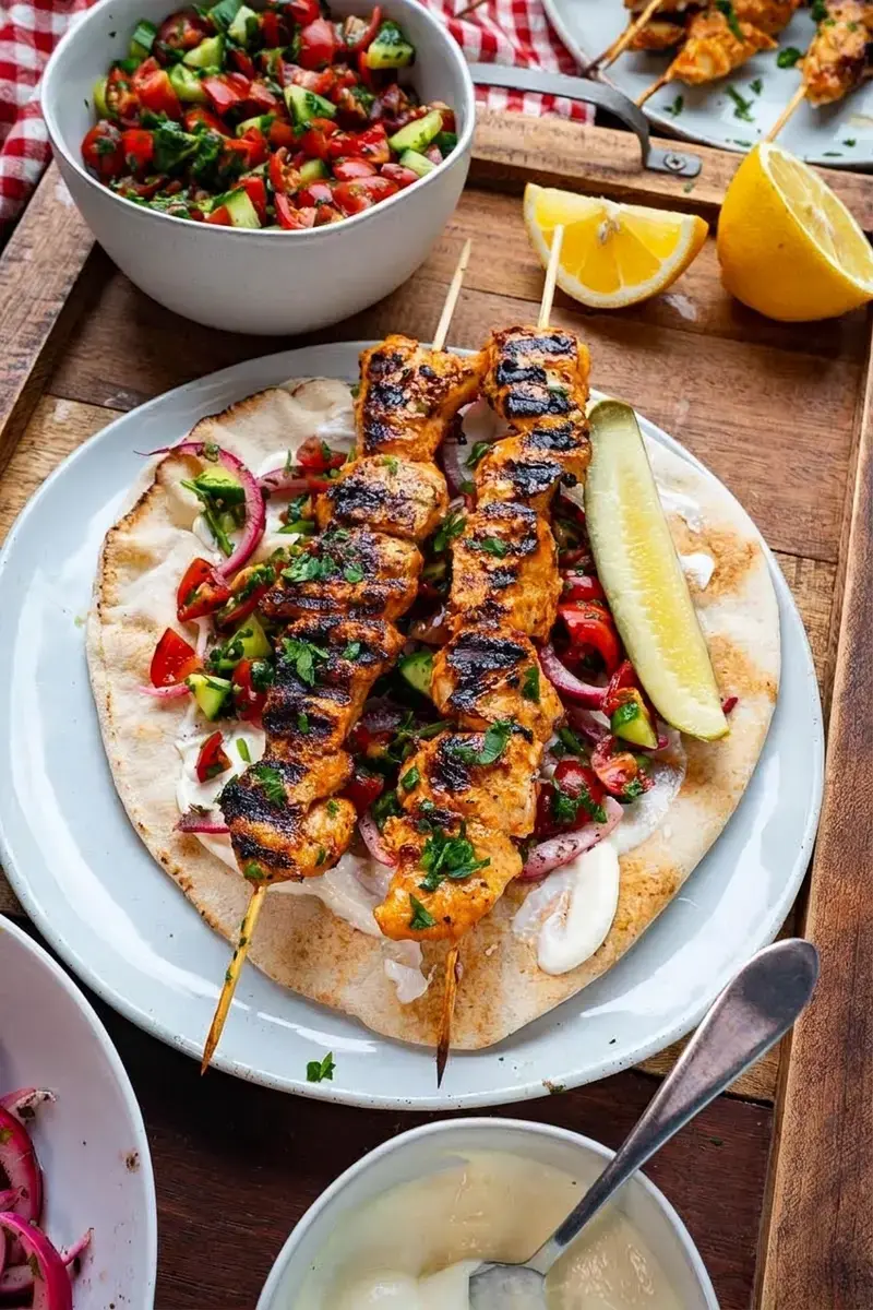 Shish Tawook: How to Make Juicy Lebanese Grilled Chicken Skewers 11 Shish Tawook