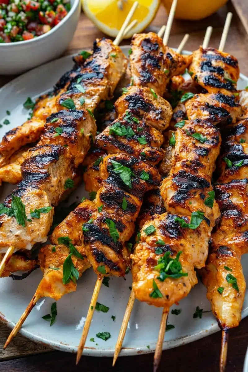 Shish Tawook: How to Make Juicy Lebanese Grilled Chicken Skewers 12 Shish Tawook