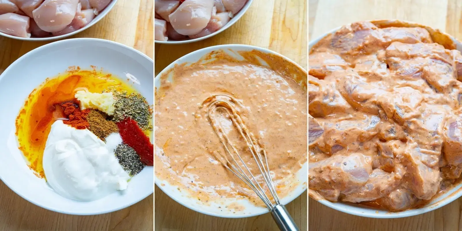 Shish Tawook: Juicy Middle Eastern Grilled Chicken Skewers 12 Ingredients for Shish Tawook marinade and chicken