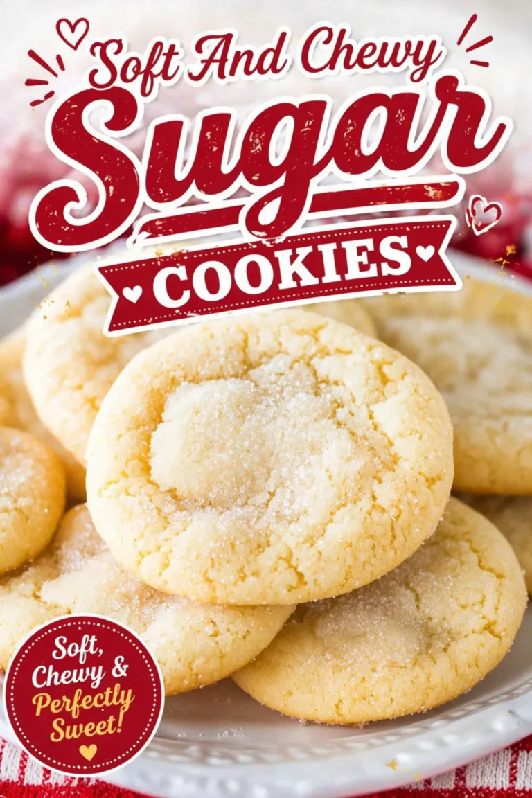 Soft And Chewy Sugar Cookies Recipe for Bakery Style Results 8 Soft And Chewy Sugar Cookies