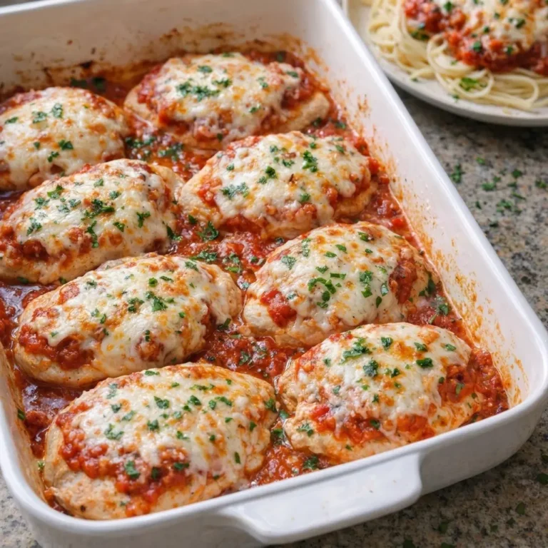 Spoon Marinara And These 4 Ingredients Over Chicken