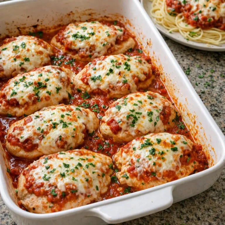 Spoon Marinara And These 4 Ingredients Over Chicken
