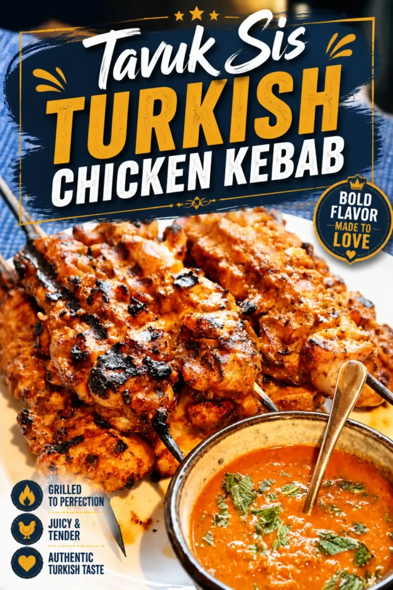 Tavuk Sis Turkish Chicken Kebab