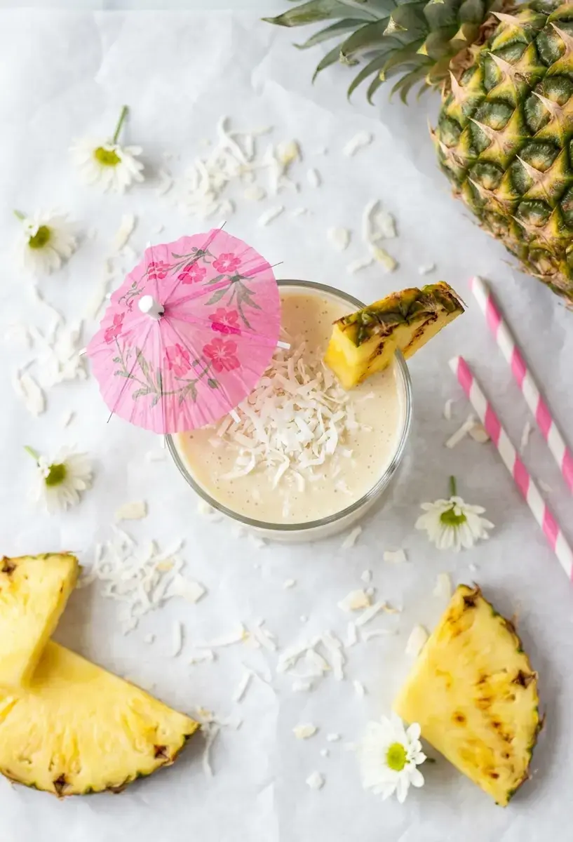 Tropical Almond Colada Smoothie, Blending Tips