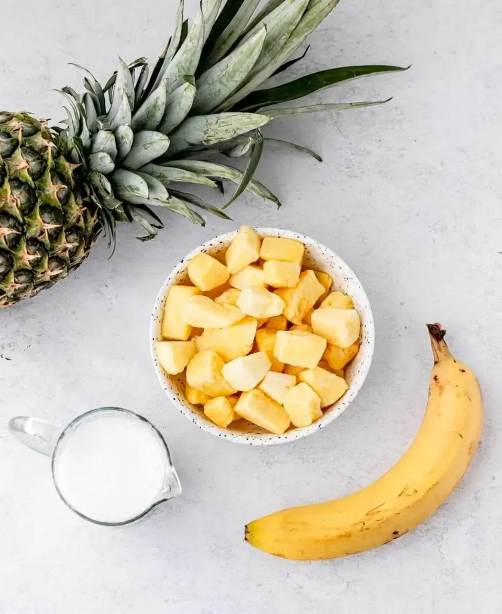 Tropical Almond Colada Smoothie, Ingredient Notes
