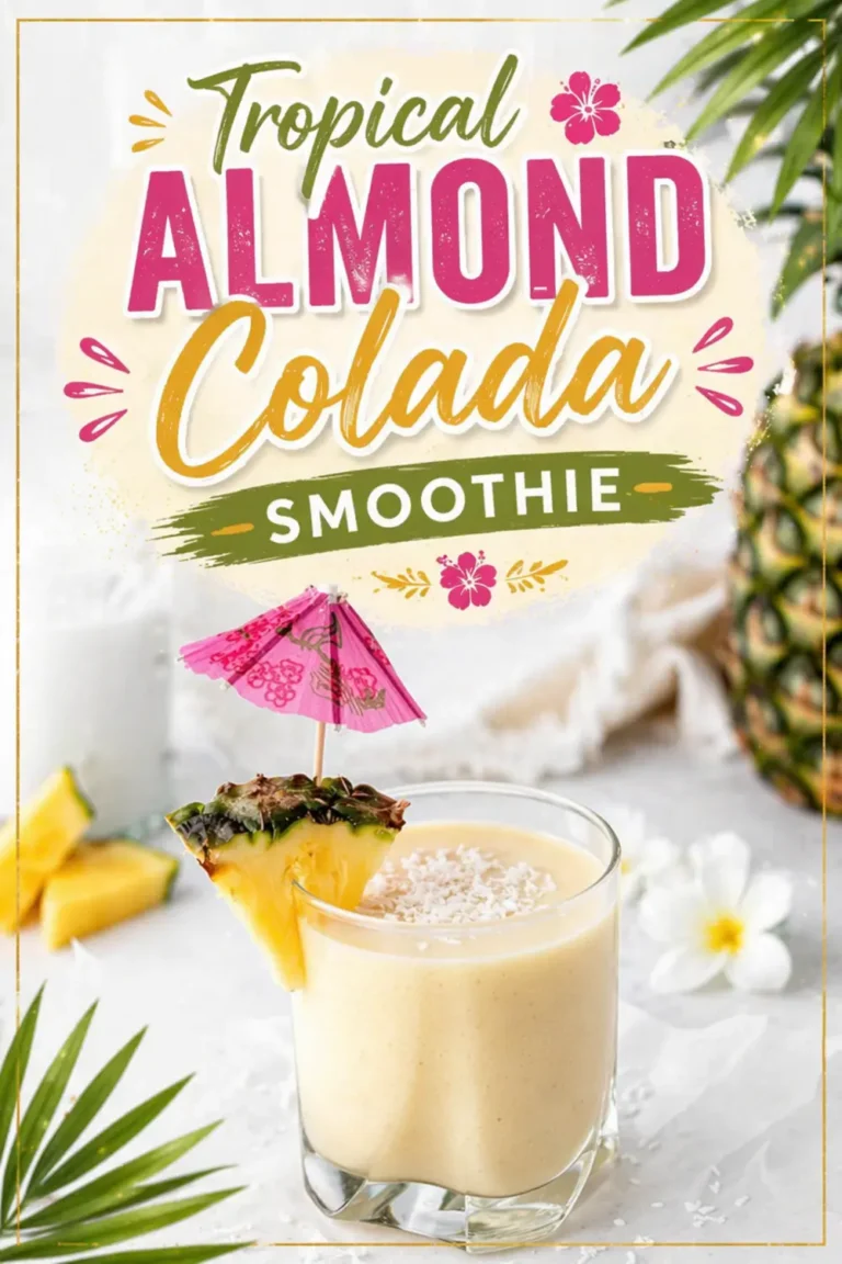Tropical Almond Colada Smoothie