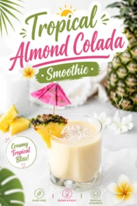 Tropical Almond Colada Smoothie