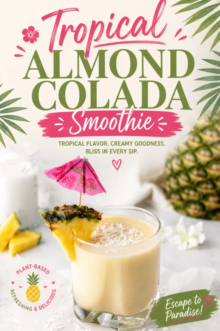 Tropical Almond Colada Smoothie