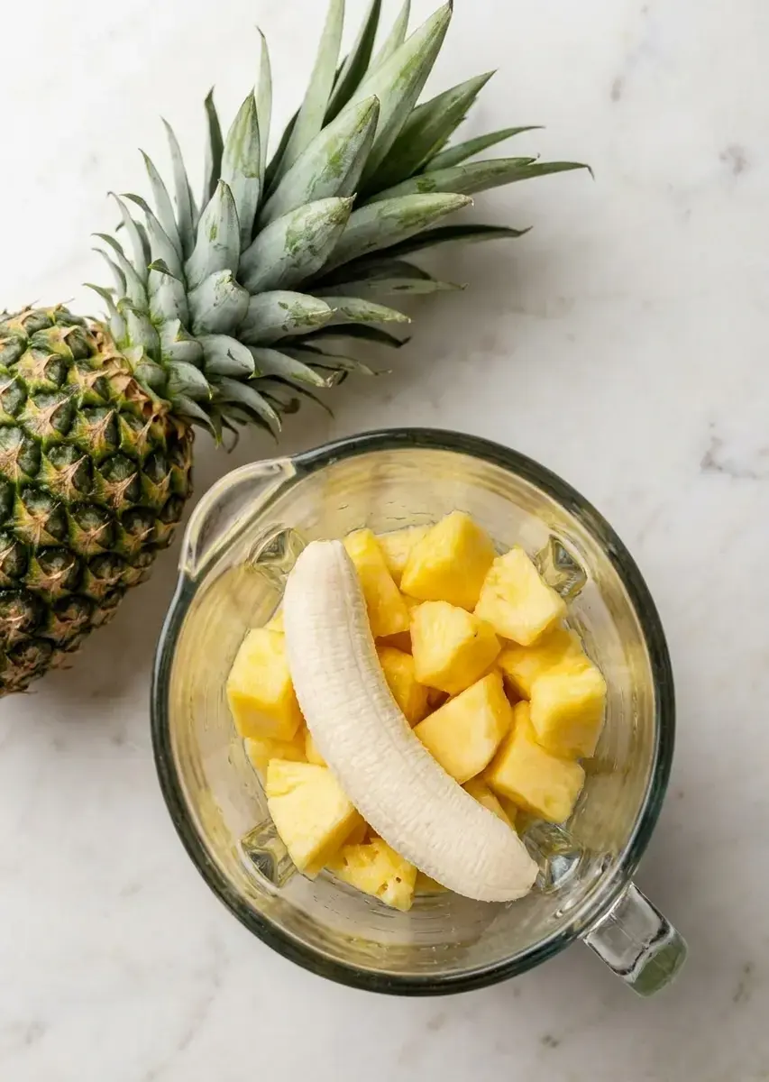 Tropical Almond Colada Smoothie Recipe for a Creamy Dairy Free Treat 9 Tropical Almond Colada Smoothie, Step-by-Step Instructions