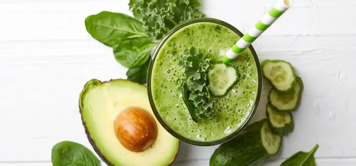10 Smoothies To Lose Belly Fat Fast, 5) Green Dream Avocado Smoothie