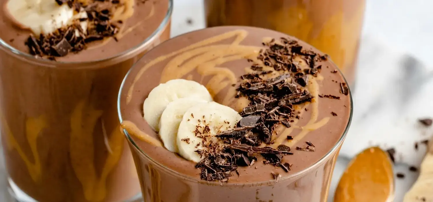 10 Smoothies To Lose Belly Fat Fast, 8) Chocolate Coconut Banana Smoothie