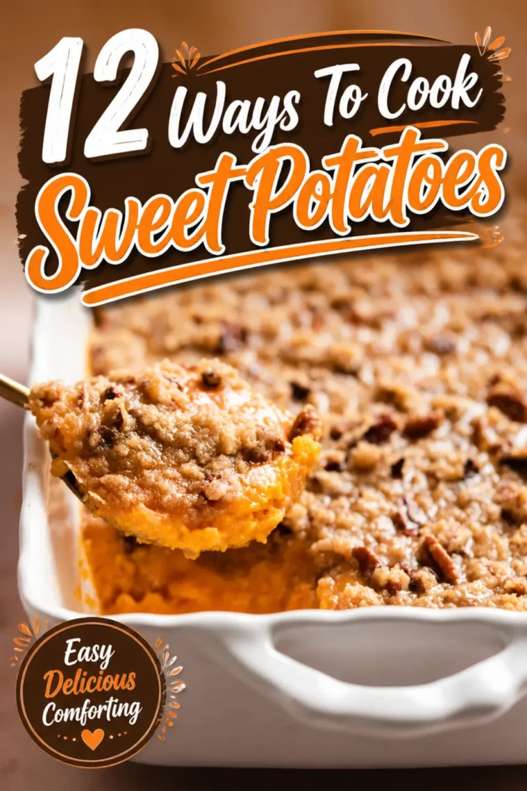 12 Ways To Cook Sweet Potatoes