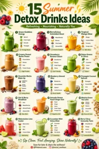 15 Summer Detox Drinks Ideas