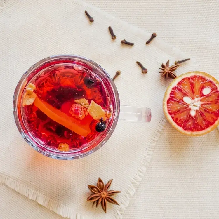 35 Fruit-Infused Water Recipes for Healthy, Sugar-Free Hydration 7 35 Fruit-Infused Water Recipes, Blood Orange, Star Anise and Clove