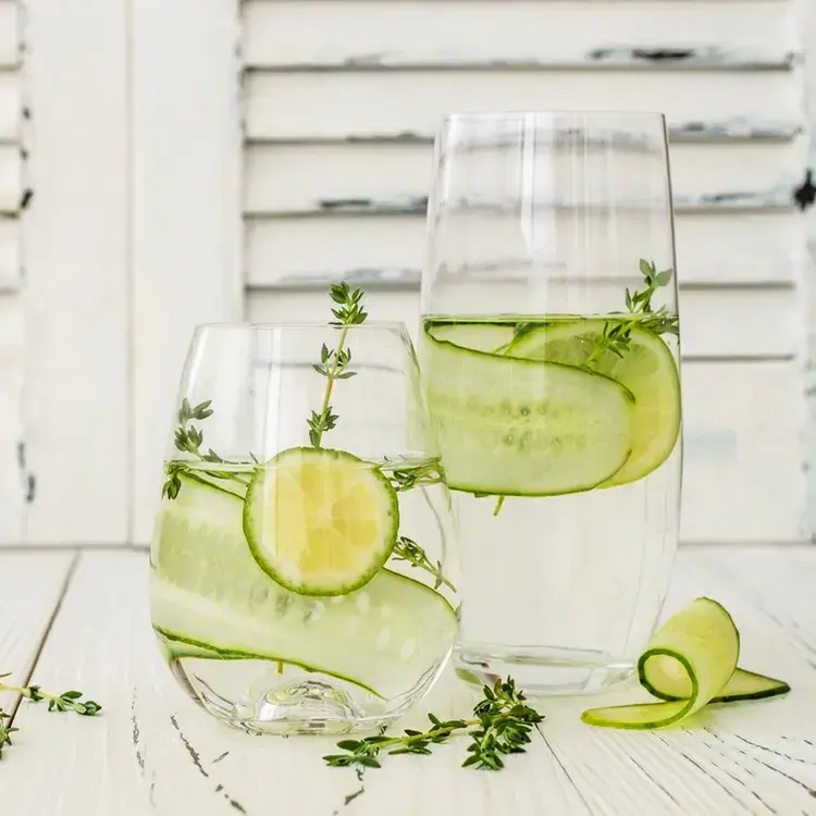 35 Fruit-Infused Water Recipes for Healthy, Sugar-Free Hydration 9 35 Fruit-Infused Water Recipes, Cucumber, Lime and Thyme