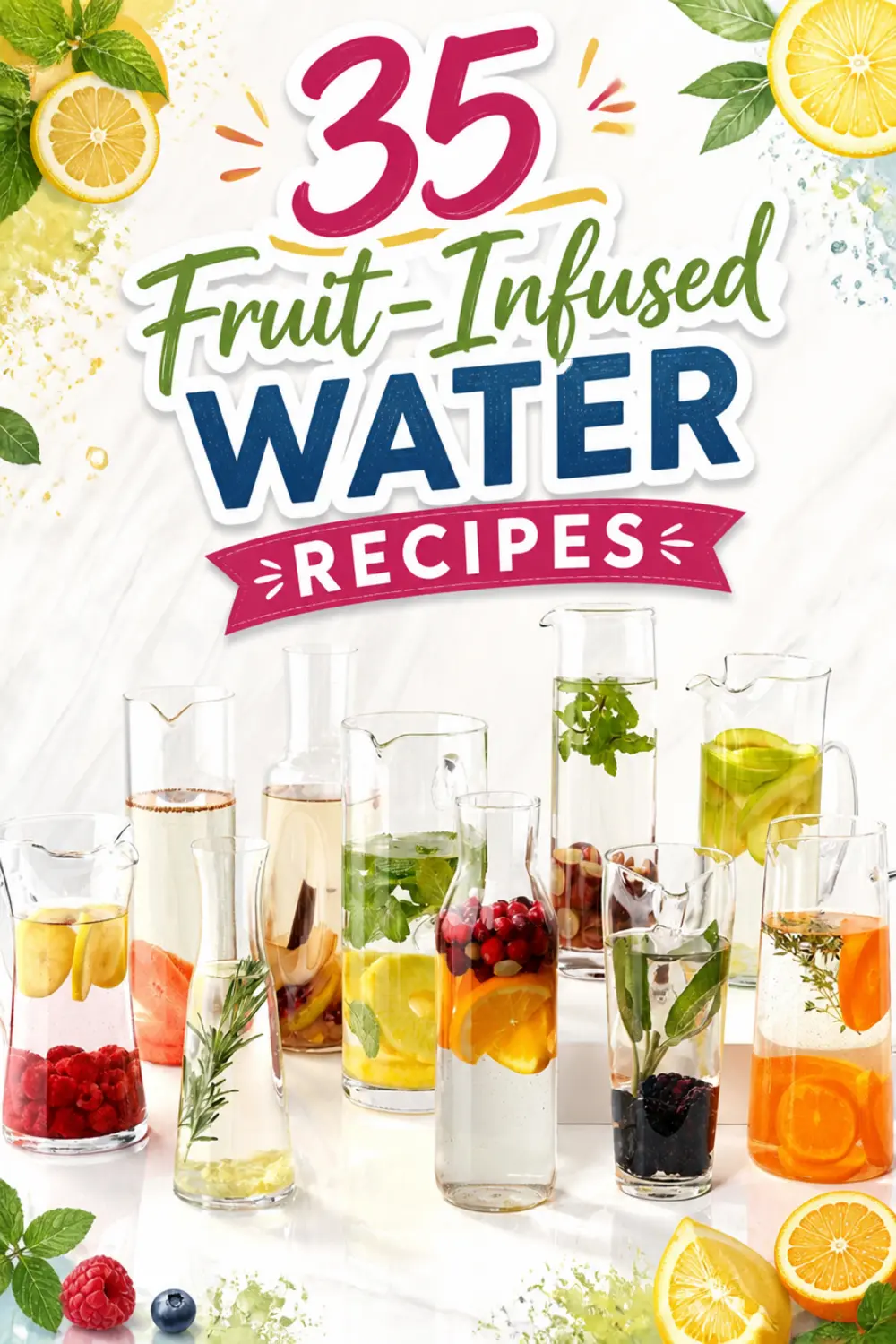 35 Fruit-Infused Water Recipes